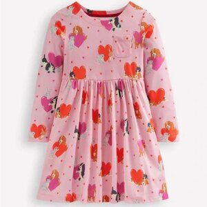 NWOT Mini Boden Long-Sleeved Fun Jersey Dress